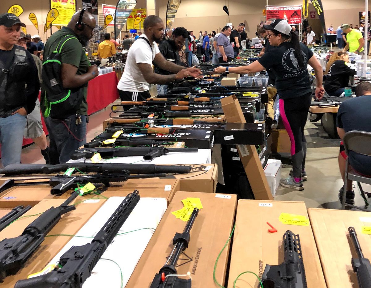 Days After Parkland, Its Business as Usual at a Florida Gun Show