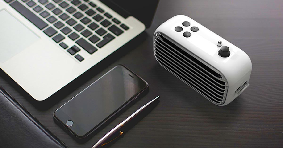 Go Retro With This Stylish Bluetooth Speaker