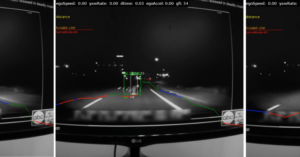 Intel tested its self-driving car software on fatal Uber crash footage and says it would’ve had 1-second warning