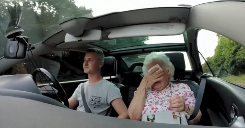 She Got Into Her Grandson’s Car, But When He Turned The Radio On, She Began To Cry
